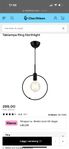 Taklampa ring