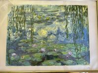 Claude Monet, Näckrosor (Nympheas) 1916 -tryck