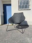 Svart fåtölj / stol ”ÅNGE” IKEA 2009