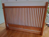 Sänggavel i ek. 160cm
