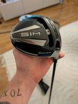 taylormade SIM driver "x-Stiff".
