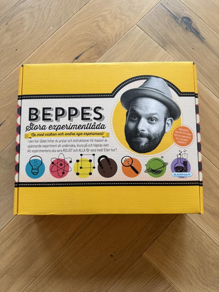 Beppes experimentlåda, ny/ej ...