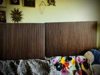 Två stilrena sänggavlar från H&M Home