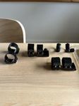 Weaver och Leupold Baser och ringar till kikarsikten 30mm/1"