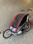 Thule Chariot Cougar 2-sits med massa tillbehör