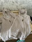 2 Rikiki Fluffig fleeceoverall Babyoverall Off-White Size 62