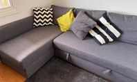 Bäddsoffa IKEA Friheten – mycket bra skick!