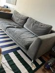 blå / grå design tresits soffa från stalands möbler