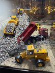modellbil diorama traktor 
