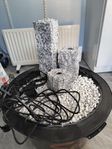 Trädgårdsfontän i granit med belysning. *HÄMTAS SNARAST*