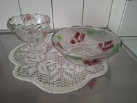 Glasskål på fot, Glasskål