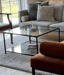 soffbord i glas 80x80