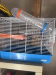 hamsterbur med tillbehör 