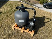 Poolpump med sandfilter