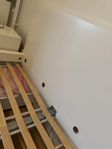 ikea dubbelsäng (malm) / två sängbord / 4 lådor / luröy