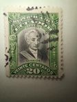 Frimärke 20 C Ecuador 1907