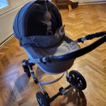 Barnvagn, 3in1, ligg- och sittdel, bilbarnstol