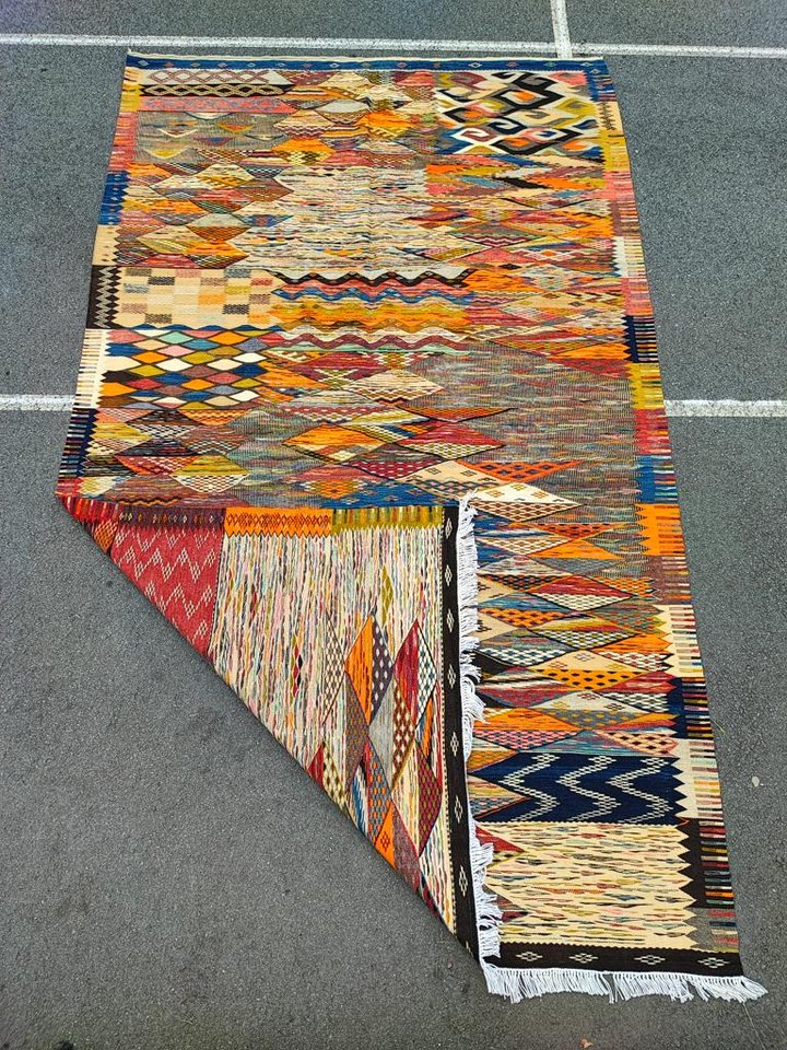 Ny unik mästerverk Berber ullmatta 156×250cm