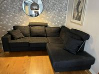 Soffa med divan 