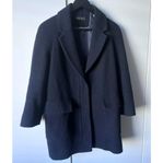 Massimo Dutti snygg mörkblå vår blazer/ kappa/ jacka, XS