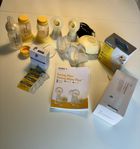 Medela elektrisk bröstpump dubbel med tillbehör