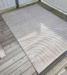 Matta i beige färg (230×160cm)