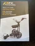 Elvagn med sits. PowaCaddy