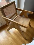 Madam Stoltz Lounge chair Teak/Rotting