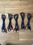 Hosa STP-201 Stereotele - Dubbel Tele 1m