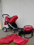Barnvagn i lätt aluminium i fint skick * kan levereras 