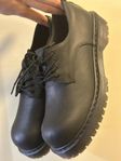 New Round Toe Derby Shoes,Derbies,Leather, dress skor
