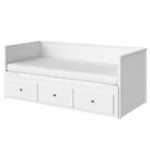 HEMNES Dagbädd m 3 lådor