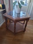 Klassisk hexagonalt soffbord