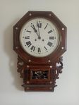 Old mechanical wall clock 