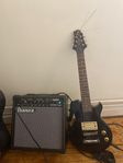 gitarr och förstärkare