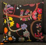 Enkelsidg Svart Baranquilla 45*45cm