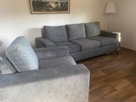 3-sits soffa med fåtölj