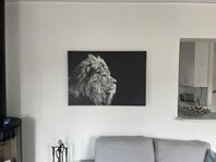 Tavla på duk 100x70 cm