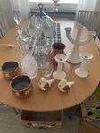 Karaffer, Ljusstakar Krukor Lampa