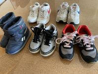 New Balance, Jordan, Nike, Reebok barnskor, sneakers
