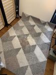 Matta | 200 x 290 cm | vit,grå,rosa 