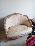 soffa fåtölj vintage shabby antik