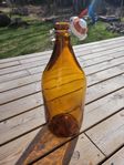 Brun glasflaska 5 l
