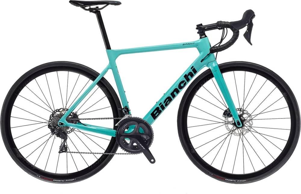 Bianchi Sprint disc, 55 celeste