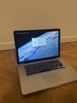 MacBook Pro 15” -  i7, 8GB RAM – Dåligt batteri