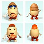 2 st "Kinder Surprise Man" 