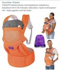 Ny bärsele (CHIQUITO Bubb) med babybärare för 0–36 mån