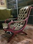 Chesterfield fåtölj och soffa 