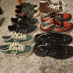 Sneakers,  NB, Addidas lite slitna men unika, fina skor