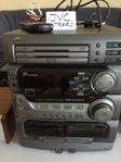 Stereo JVC def.(renoveringsobjekt), 2 tangentbord o routrar